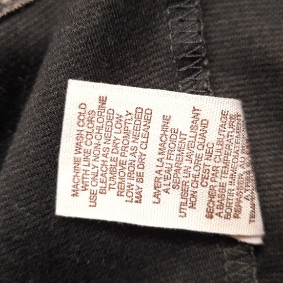 Free People grey stretch bell bottom flare pants, size small, 34" inseam - Picture 10 of 10